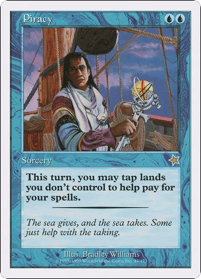 Piracy (45), Starter 1999 — Magic card price
