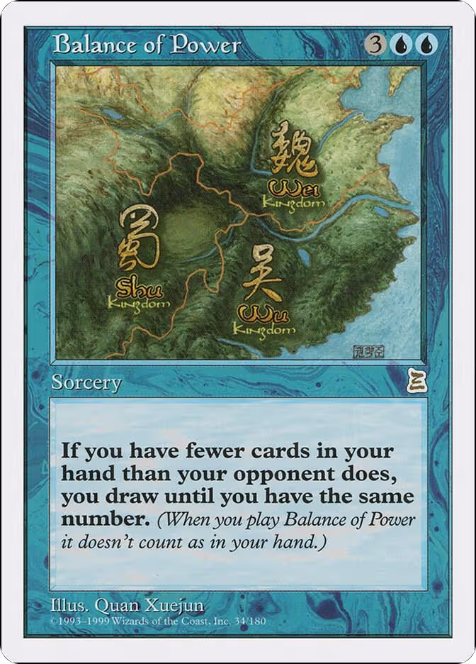 Balance of Power (34), Portal Three Kingdoms — Magic card price