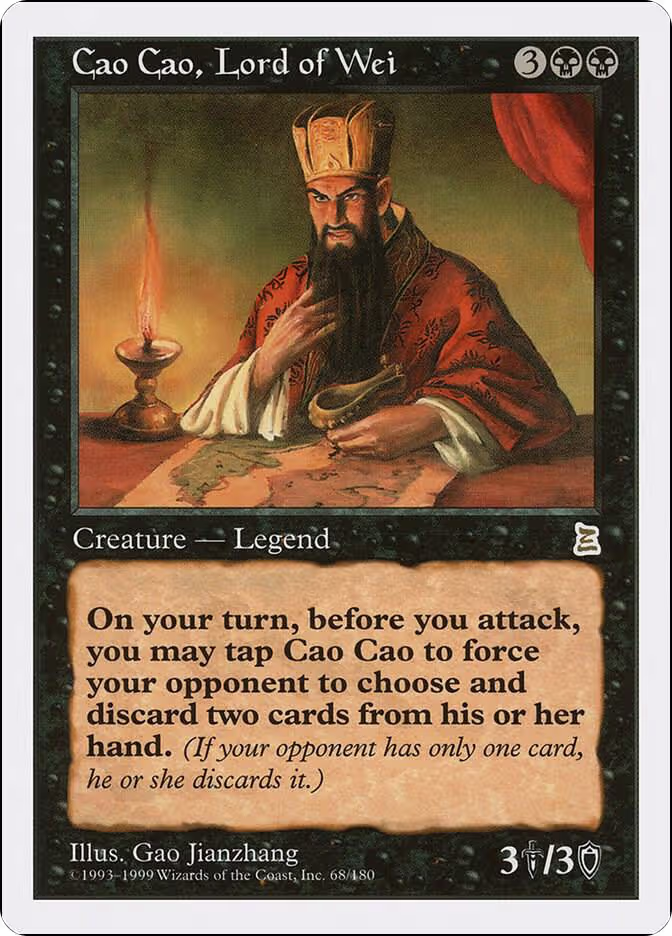 Cao Cao, Lord of Wei (68), Portal Three Kingdoms — Magic card price