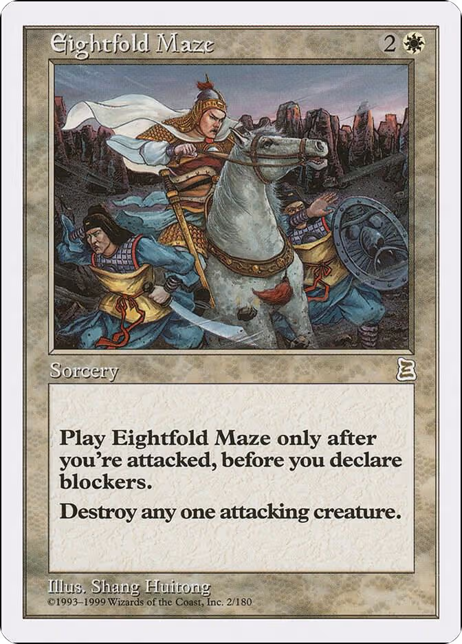 Eightfold Maze (2), Portal Three Kingdoms — Magic card price