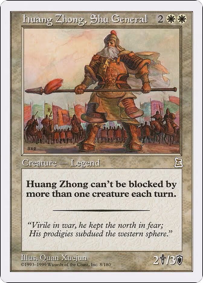 Huang Zhong, Shu General (8), Portal Three Kingdoms — Magic card price
