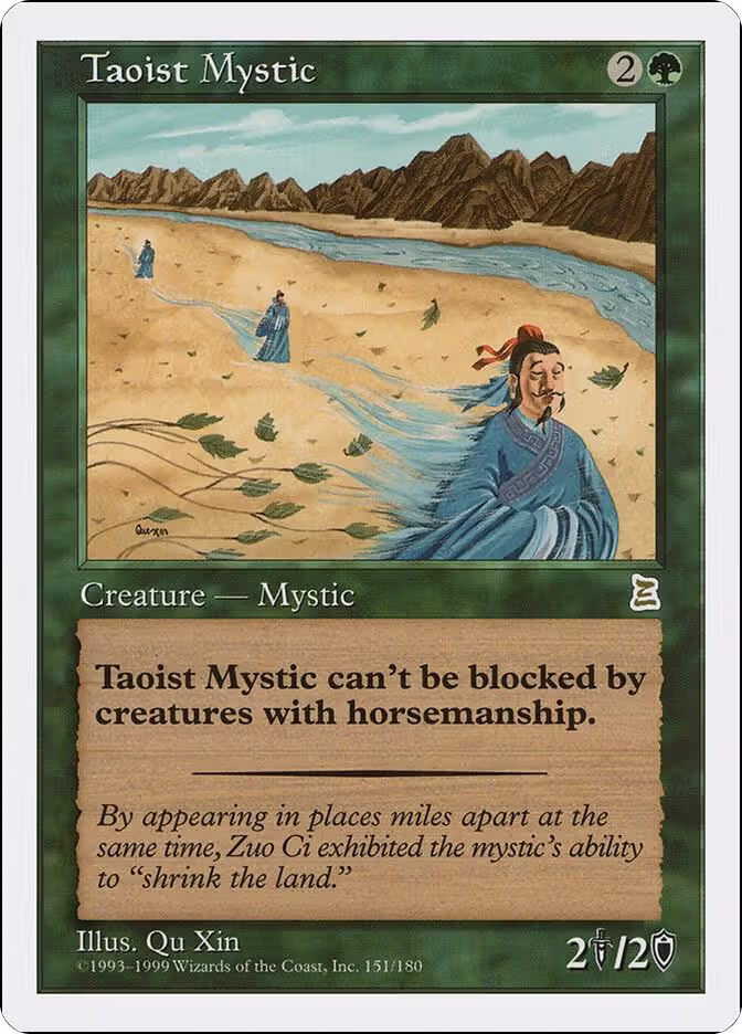 Taoist Mystic (151), Portal Three Kingdoms — Magic card price
