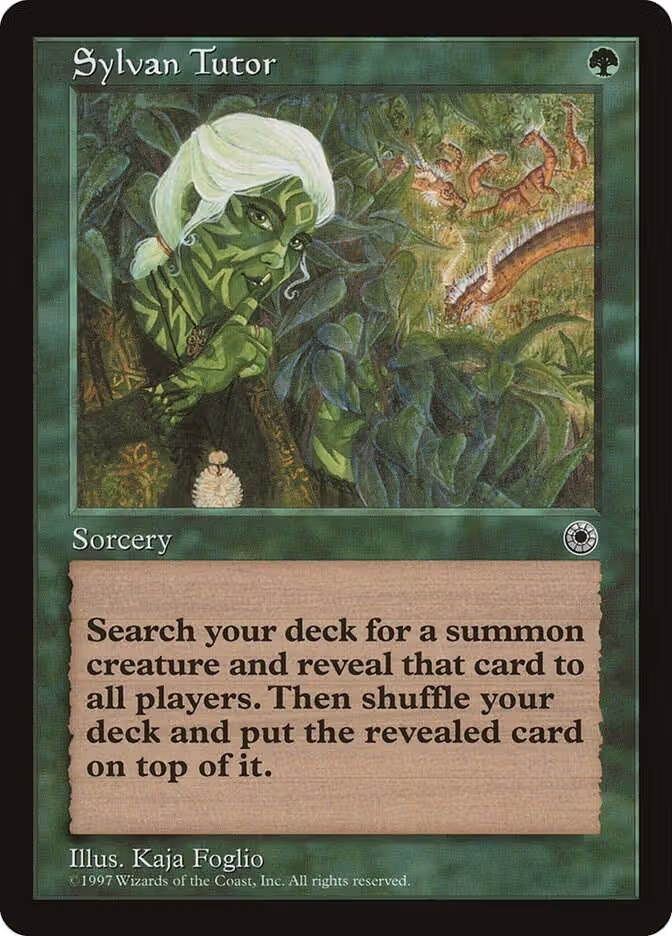 Sylvan Tutor, Portal — Magic card price