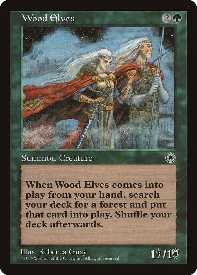 Wood Elves, Portal — Magic card price