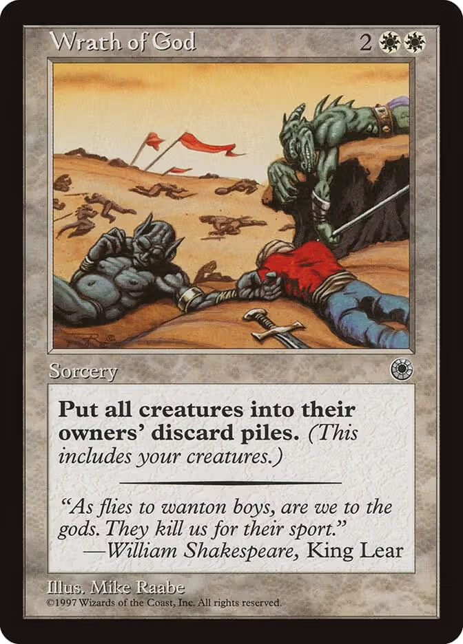 Wrath of God, Portal — Magic card price