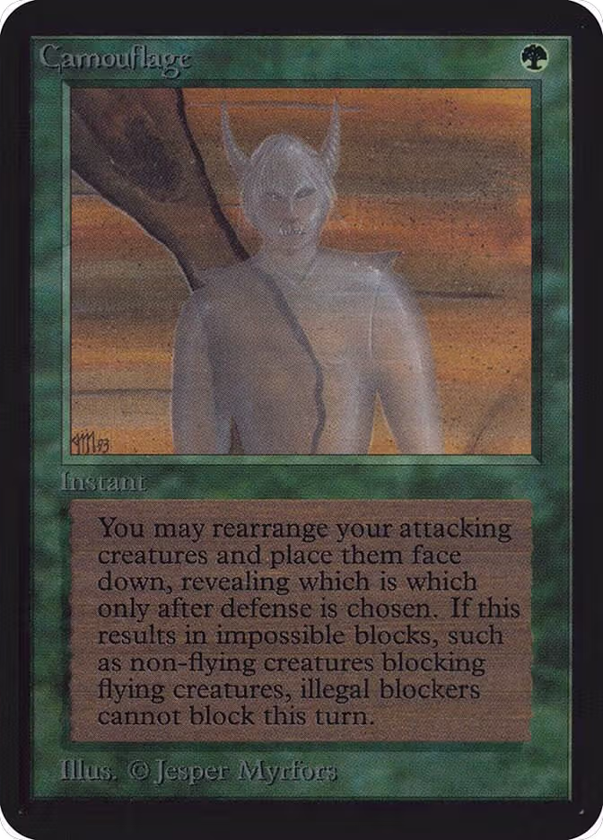 Camouflage, Alpha Edition — Magic card price