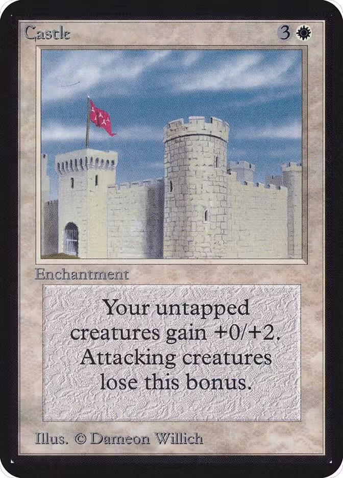 Castle, Alpha Edition — Magic card price