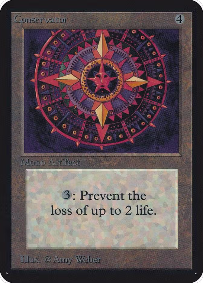 Conservator, Alpha Edition — Magic card price