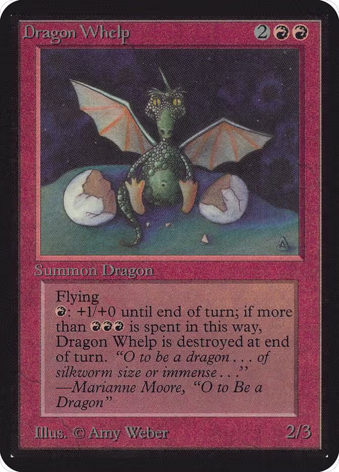 Dragon Whelp, Alpha Edition — Magic card price