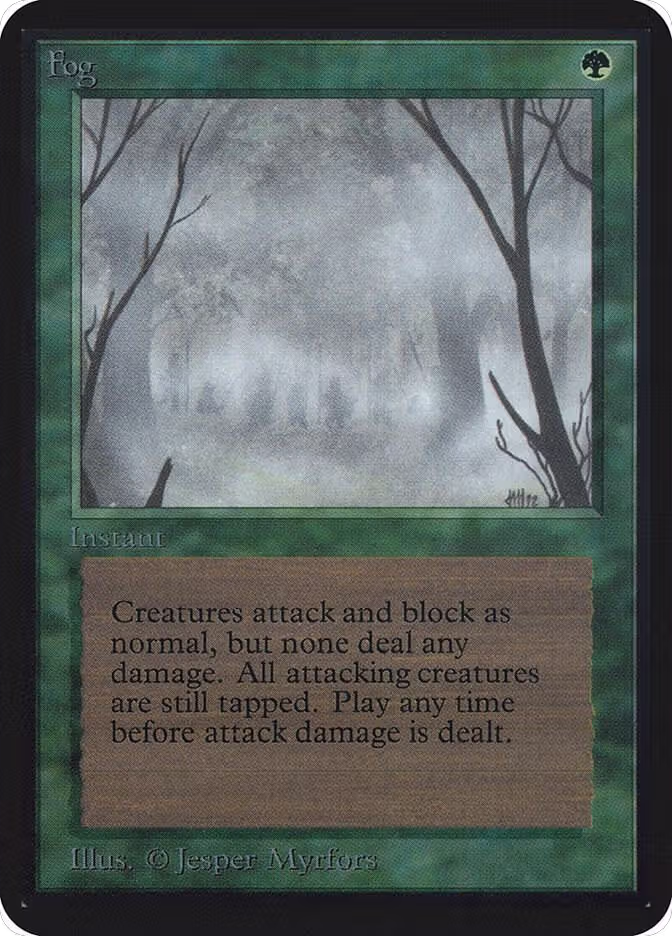 Fog, Alpha Edition — Magic card price