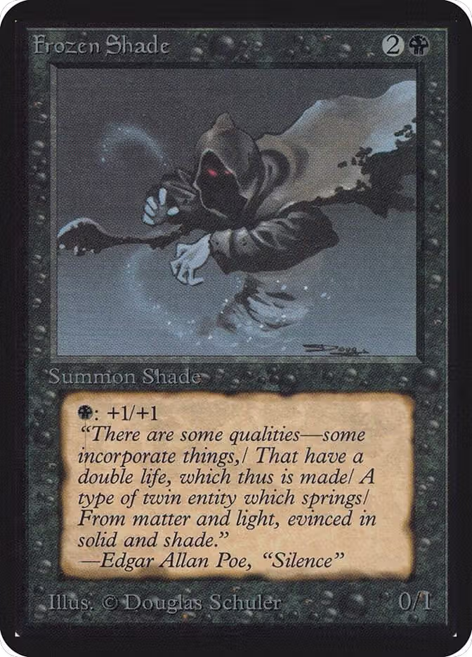 Frozen Shade, Alpha Edition — Magic card price