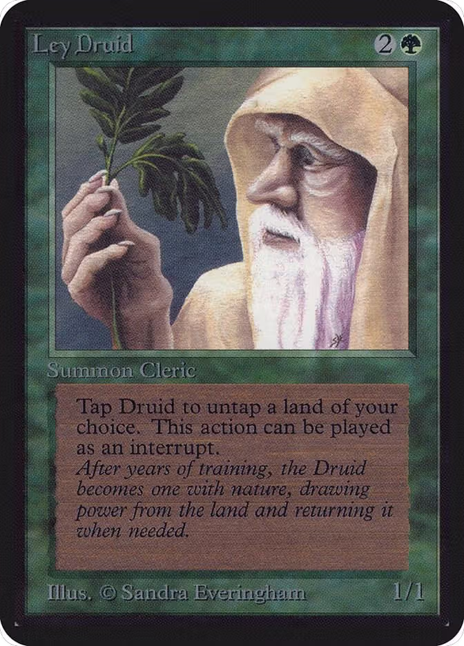 Ley Druid, Alpha Edition — Magic card price