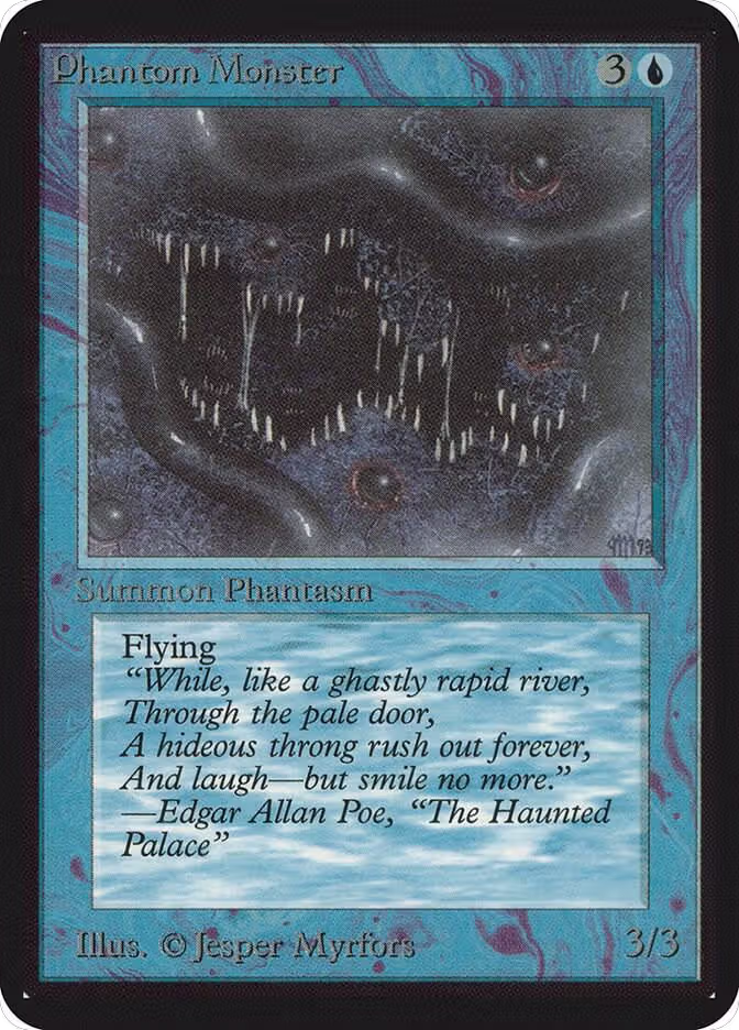 Phantom Monster, Alpha Edition — Magic card price