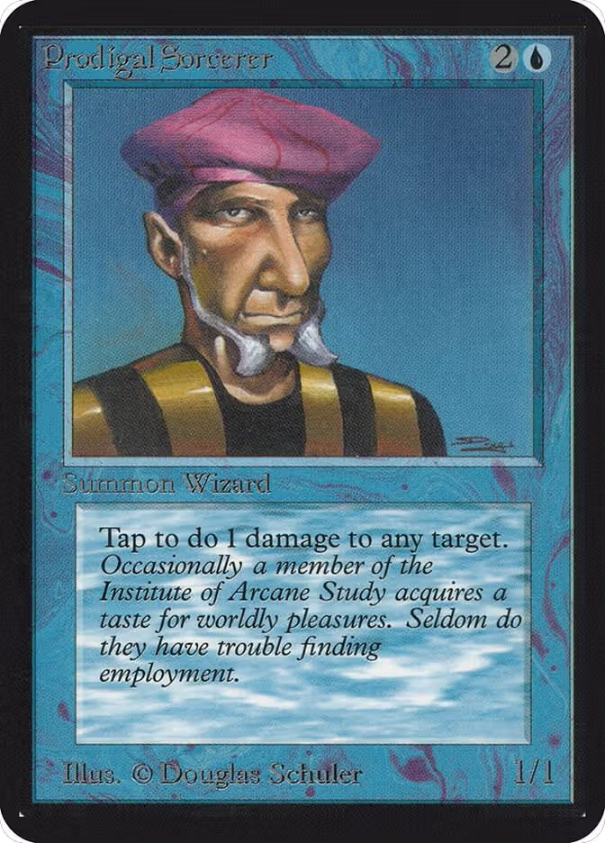 Prodigal Sorcerer, Alpha Edition — Magic card price
