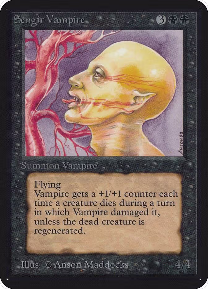 Sengir Vampire, Alpha Edition — Magic card price