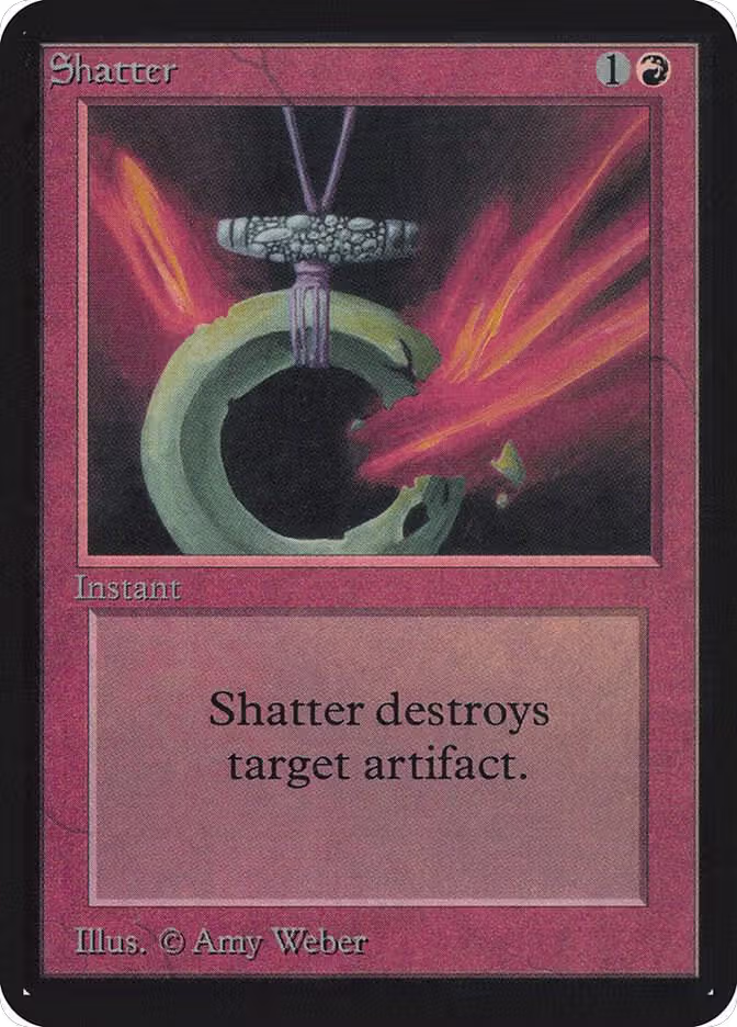 Shatter, Alpha Edition — Magic card price