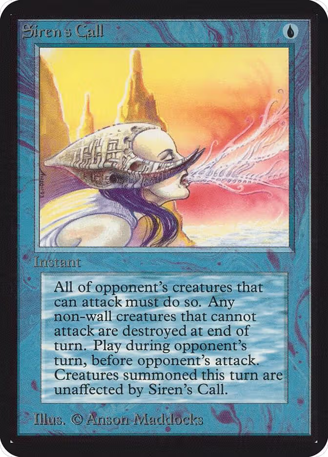 Siren's Call, Alpha Edition — Magic card price