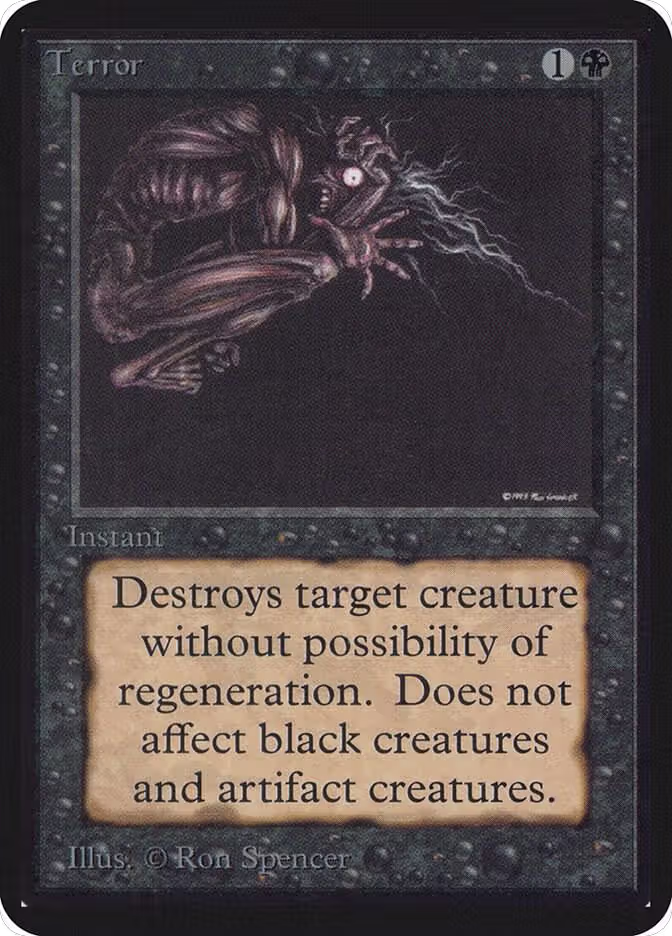 Terror, Alpha Edition — Magic card price