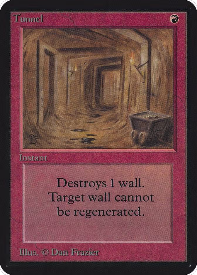 Tunnel, Alpha Edition — Magic card price