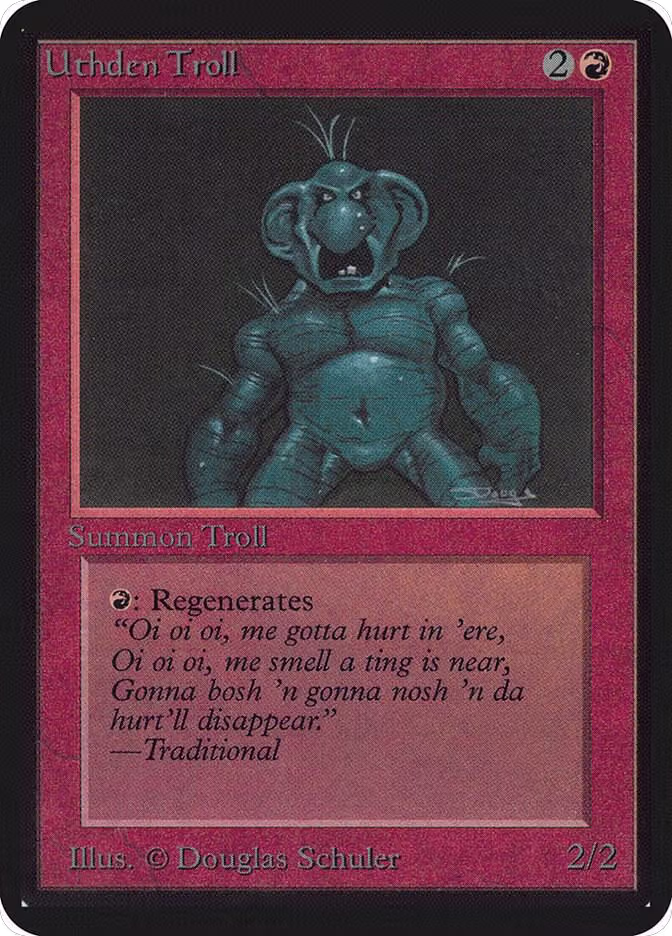 Uthden Troll, Alpha Edition — Magic card price