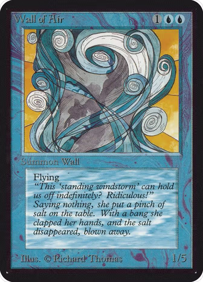 Wall of Air, Alpha Edition — Magic card price