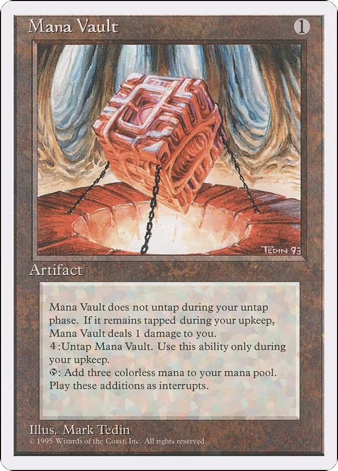 Mana Vault (352), Fourth Edition — Magic card price