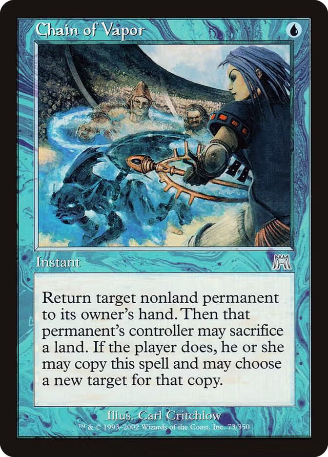Chain of Vapor (73), Onslaught — Magic card price