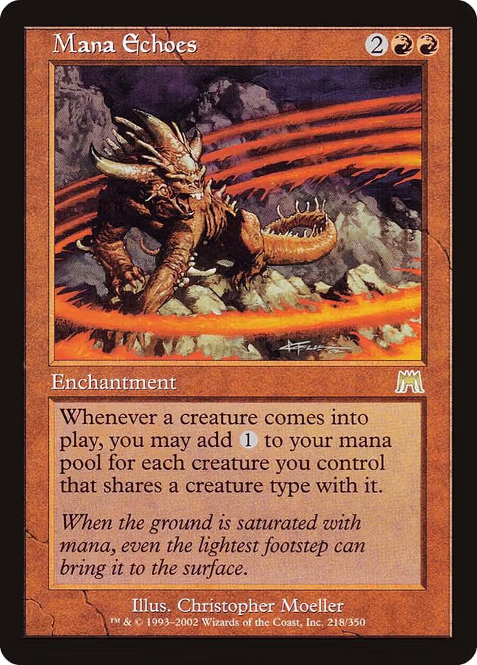 Mana Echoes (218), Onslaught — Magic card price