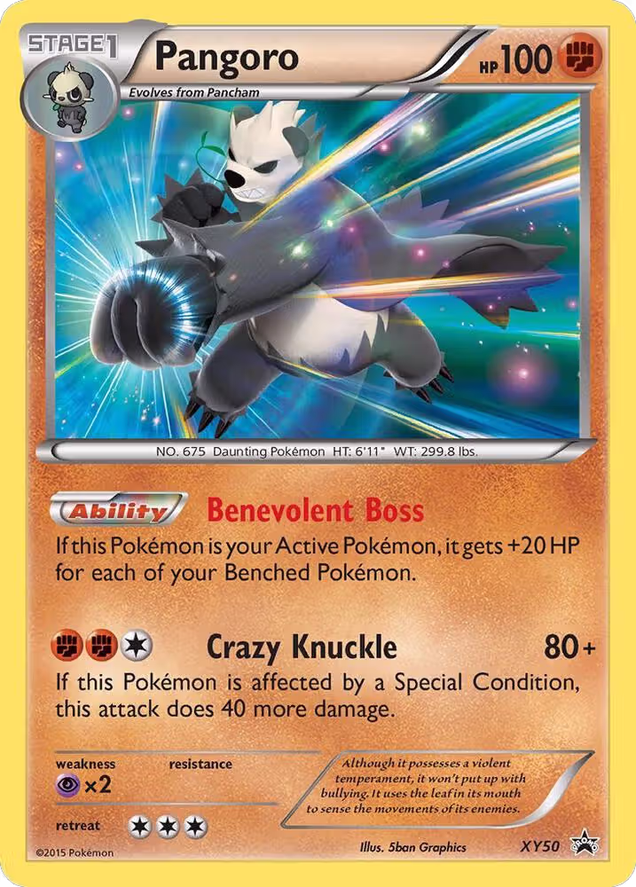 Pangoro - XY50 (XY50), XY Promos — Pokémon card price