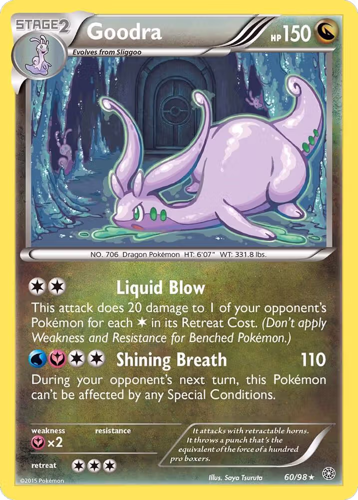 Goodra (60/98), XY - Ancient Origins — Pokémon card price