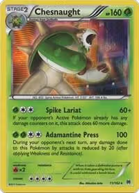Chesnaught (11/162), XY - BREAKthrough — Pokémon card price