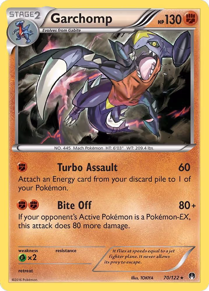 Garchomp (70/122), XY - BREAKpoint — Pokémon card price