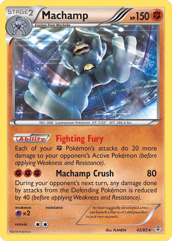 Machamp (42/83), Generations — Pokémon card price