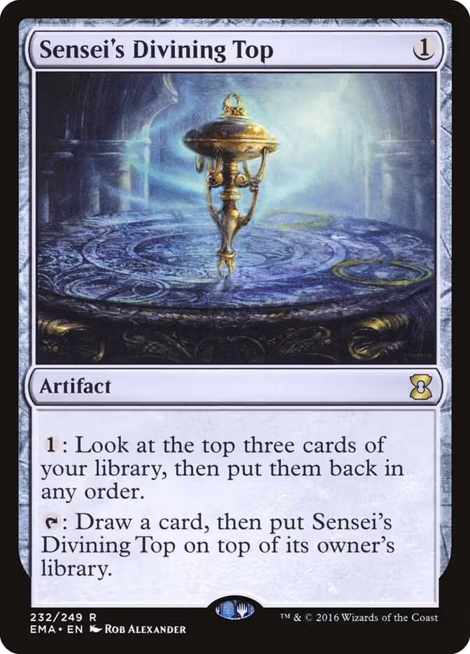 Sensei's Divining Top (232), Eternal Masters — Magic card price
