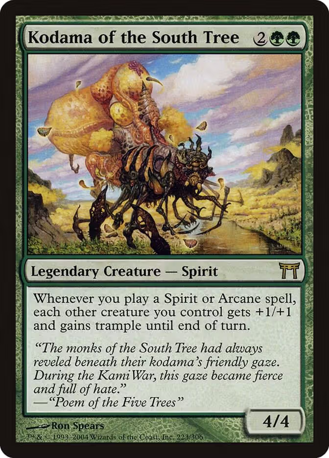 Kodama of the South Tree (223), Champions of Kamigawa — Magic card price