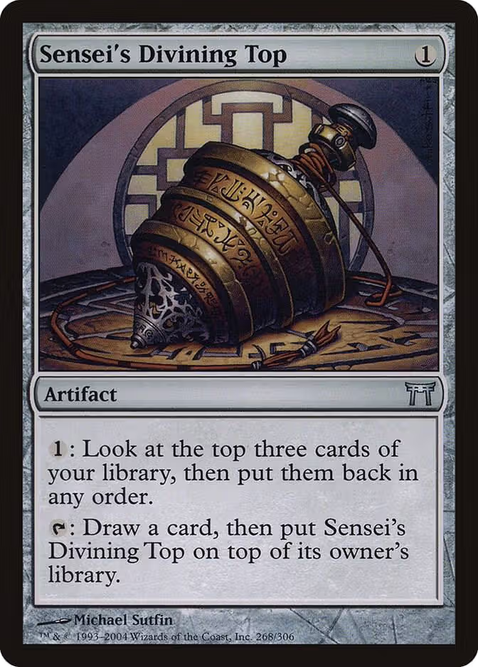 Sensei's Divining Top (268), Champions of Kamigawa — Magic card price