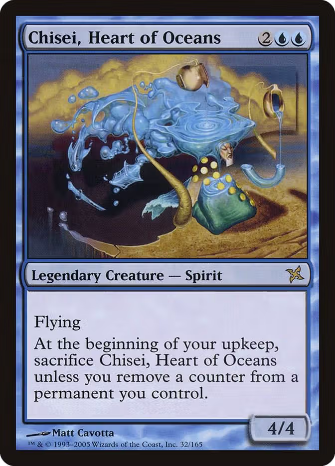 Chisei, Heart of Oceans (32), Betrayers of Kamigawa — Magic card price