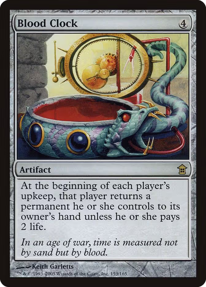 Blood Clock (153), Saviors of Kamigawa — Magic card price