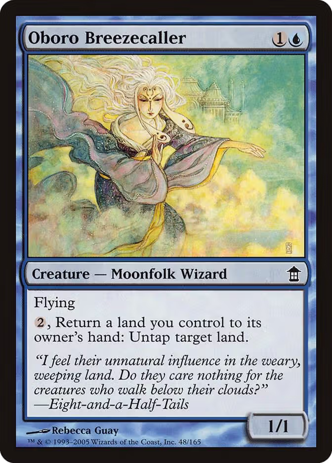 Oboro Breezecaller (48), Saviors of Kamigawa — Magic card price