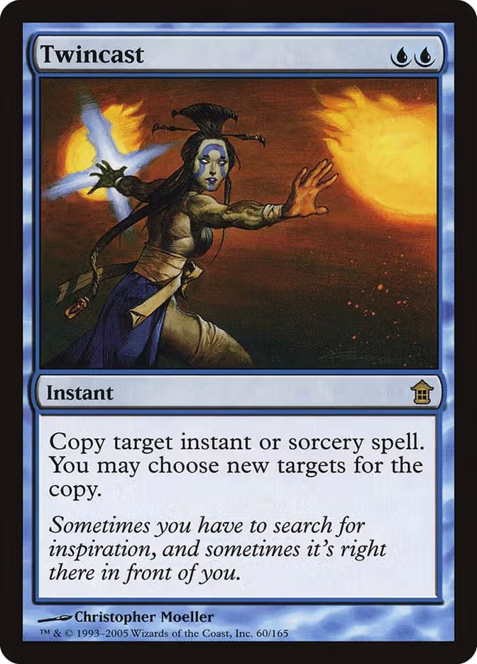 Twincast (60), Saviors of Kamigawa — Magic card price