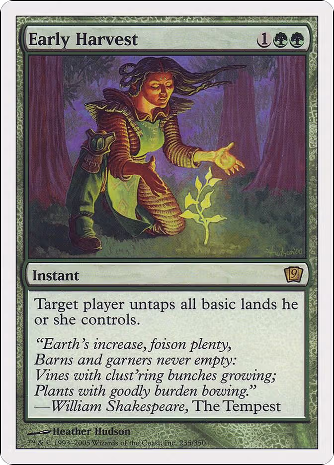 Early Harvest (235), 9th Edition — Magic card price