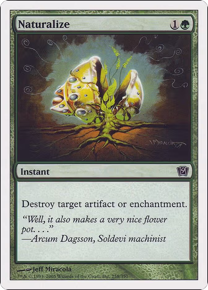 Naturalize (258), 9th Edition — Magic card price