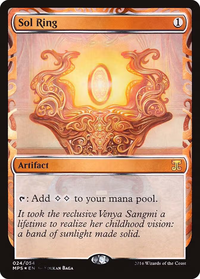 Sol Ring (24), Masterpiece Series: Kaladesh Inventions — Magic card price