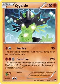 Zygarde - 53/124 (XY Fates Collide) (053/124), Deck Exclusives — Pokémon card price