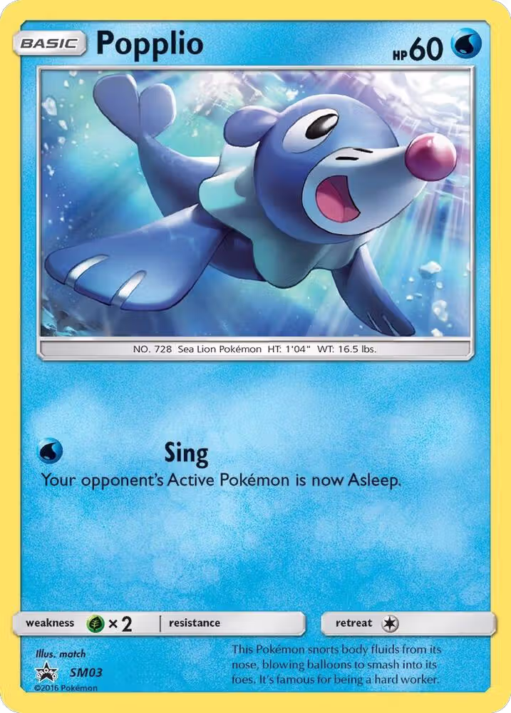 Popplio - SM03 (SM03), SM Promos — Pokémon card price