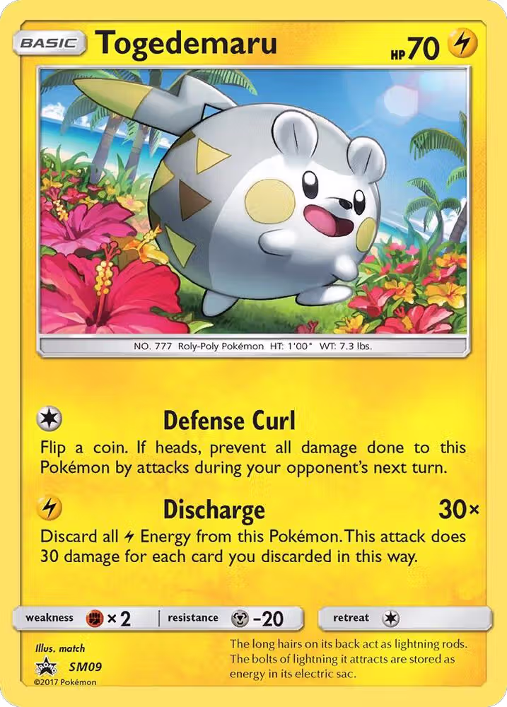 Togedemaru - SM09 (SM09), SM Promos — Pokémon card price