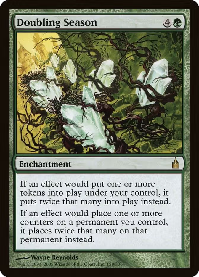 Doubling Season (158), Ravnica: City of Guilds — Magic card price