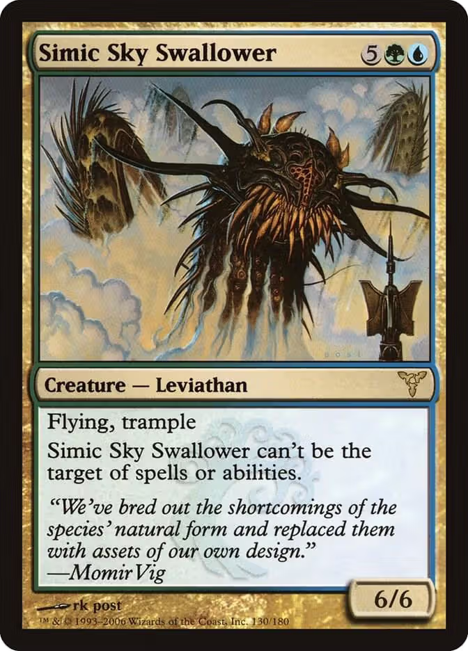 Simic Sky Swallower (130), Dissension — Magic card price
