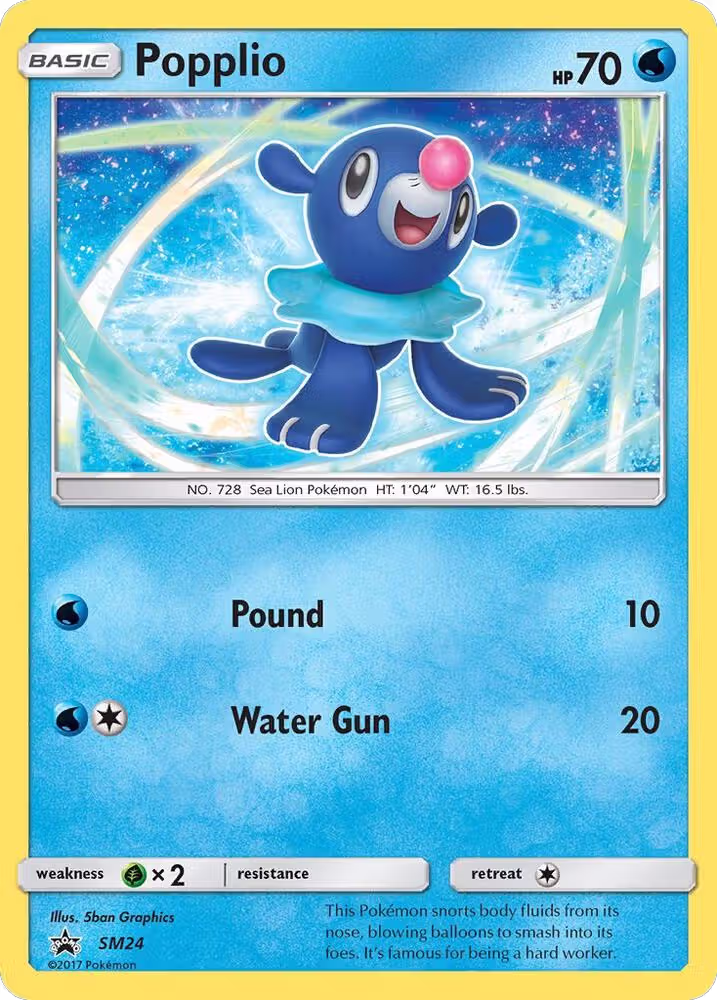 Popplio - SM24 (SM24), SM Promos — Pokémon card price