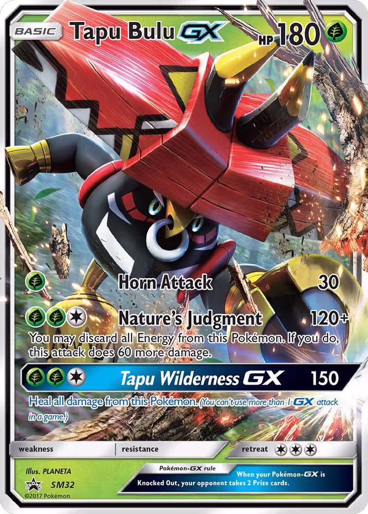 Tapu Bulu GX - SM32 (SM32), SM Promos — Pokémon card price